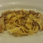 TRATTORIA AL SODO  - 荒々しい肉の旨みが弾けるボロネーゼ、タリアテッレ（ハーフ）