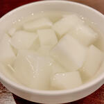 湖南人家 - 20241205杏仁豆腐（サービス）