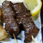 鶴亀 - ハラミ２本 360円(税込)(2024年12月27日撮影)