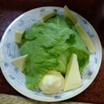 鶴亀 - チーズレタス 300円(税込)(2024年12月27日撮影)