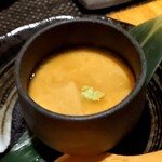 ぼちぼち - 牡蠣茶碗蒸し