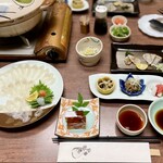 料理旅館 丸寅 - ふぐのフルコース（てっさ・各種てっぴ料理など）