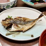 料理旅館 丸寅 - 鯵の干物