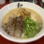 和田党  - あぐー豚らーめん ¥850（価格は訪問時）