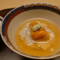 徳ㇵ本也 - 蟹と雲丹の湯葉蒸し