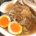 CROSS×ラーメン×ようせい - 味玉　背脂