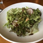 パンドーゾカフェ - ビザにつくサラダ