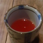 山女庵 - すっぽん生血焼酎割り