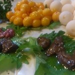 山女庵 - すっぽんの卵、肝、心臓