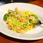 グリックグリル - 季節野菜のカルボナーラ