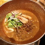 海老専門店 シュリンプガーデン - 〆の海老ラーメン