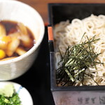 櫻蕎麦 河内庵 - 鴨せいろ。