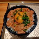 麺家 たけ田 - 漁師の親蟹TKG