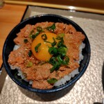 麺家 たけ田 - 漁師の親蟹TKG