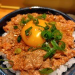 麺家 たけ田 - 漁師の親蟹TKGアップ