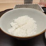 徳ㇵ本也 - ❶炊きたて完全無農薬のご飯　艶々のご飯♡香りも甘味もすごく良いくてほっぺが落ちます。水加減、炊き加減も大好きです。