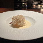 蒼 - 尾藤農園さんより3年熟成 北あかりのグラタンと白トリュフ