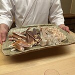 徳ㇵ本也 - あっと言う間に焼き蟹の下拵えが完了する様子も楽しかったです。