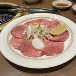 焼肉 鶯谷園 - 特上タン2人前