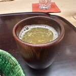 徳ㇵ本也 - 【甲羅酒】いつもはクドくて喉に引っかかる感覚がある甲羅酒で少し苦手ですが松本さんの御料理はそんなことは一切ありません。美味しい甲羅酒でした⭐︎