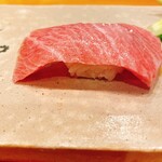 天寿し - 大間のトロ