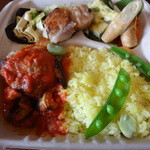 KITCHEN TSUNAGU - ハンバーグとチキンのお弁当