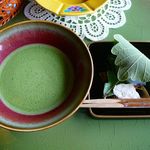 ウェルカムの抹茶と柏餅風水饅頭♫2014/5