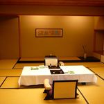 旅亭半水廬 - 一階の食事卓＠2014/5