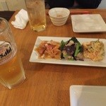 串酒場チチカブ - 前菜盛り(’14.05月)