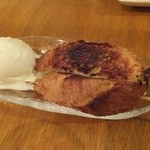 串酒場チチカブ - フレンチトースト串(アイス添え)：(’14.05月)