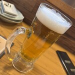 たけちゃん - 生ビール乾杯〜