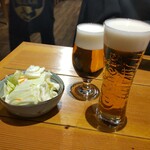 ヒロシマホップス - お通しはキャベツ