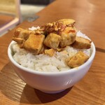 FUYOEN - 残った麻婆豆腐を乗せてご飯を食べました♪