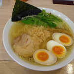 めん処 羽鳥 - めん処羽鳥（えび塩らーめん・710円）