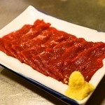 桜なべ　みの家 - 2014.6 肉さし（1,900円）