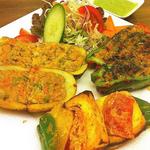 New Veg Tandori Platter:Vegi Tandori Plate