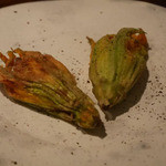 カパンナドルソ - ズッキーニ花のフリット