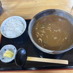いなよし - 料理写真:カレーうどん、小ライス