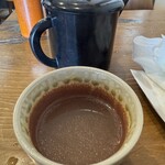 地粉や - そば湯