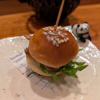 焼鳥YAMATO - ミニ照り焼きバーガー
