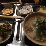 アンゴン - 汁麺ランチ  美味しいです！！