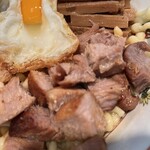 汁なし専門 男のLL - ロース肉アップです。