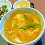 若鯱家 - ミニ麺のカレーうどんです〜♥