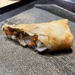 鮨松榮 - セコ蟹の春巻