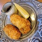 寿司ビストロ 禅 - 実はそんなに期待していませんでしたが、カキフライも美味しかったです！揚げ方も仕込みも満足！！