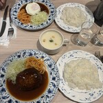 重亭 - ハンバーグステーキ