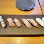 寿司ビストロ 禅 - 不満なネタはありませんでした。ただ2階テーブル席ですので、握りたてではないです。それは仕方ないですね。今度カウンターで握りたて直後に食べてみたいです。