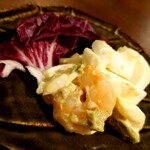 ウエストパパ - 海老とアボカドとタマゴのサラダ