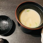なごみ康 - 椀物　白味噌　蕪