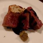 ウエストパパ - 国産上カルビのグリル・バケット添え